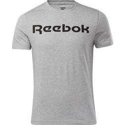 Reebok Graphic Series Linear Logo T-shirt Men - Medium Grey Heather