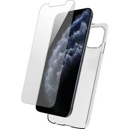 Bigben Protection Pack Coque de protection pour téléphone portable polyuréthanne thermoplastique (TPU) transparent avec Protecteur d'écran en verre