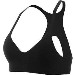 NIKE Dri-FIT Rival High-Support Sports Bra - Black/Black/White