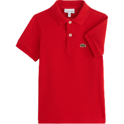 Lacoste Polo en Petit Piqué Taille - Rouge