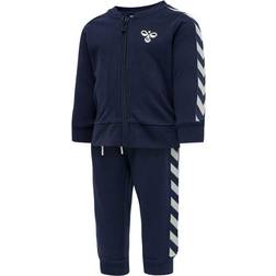 Hummel Bille Tracksuit - Marine/Wit