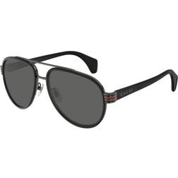 Gucci GG0447S 001 Hombre Negras