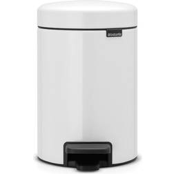 Brabantia Poubelle À Pédale New Icon 3 L Blanche 3L