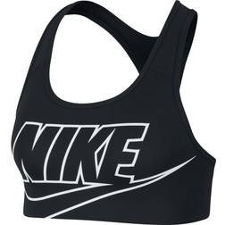 Nike Medium Futura Bra - White/Black