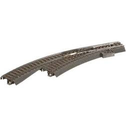 Märklin H0 C-rails (met ballastbed) 24671 Gebogen wissel, Links 30 Met handbediening