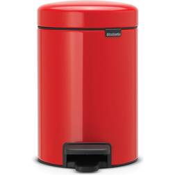 Brabantia Papelera De Baño Pedal 3L Roja