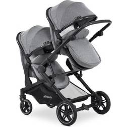 Hauck Atlantic Twin Grey