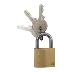 NBS Padlock Brass 30 mm