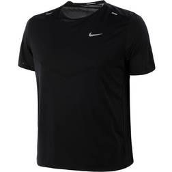 NIKE Men's Rise 365 Dri-FIT Short Sleeve Running Shirt - Black