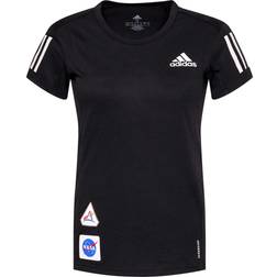 Adidas Run It Space Race Tee - Black, Female