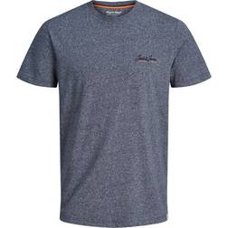 Jack & Jones Logo Round Neck T-shirt - Blue/Navy Blazer