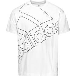 Adidas Maglia a Maniche Corte Uomo Giant Logo Bianco
