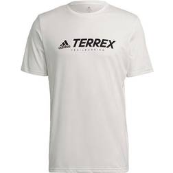 Adidas Terrex Primeblue Trail Functional Logo T-shirt Men - Non Dyed/Black