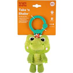 Bright Starts Take n Shake Croc On-the-go Toy Green