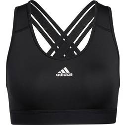 adidas Believe This Lace-up Bra - Black/White