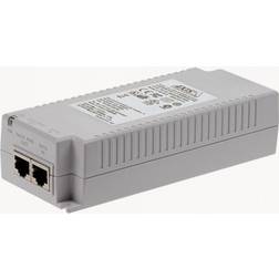 Axis T8134 Midspan 110 V AC 230 V AC Entrée 55 V DC Sortie 10/100/1000Base-T Input Ports 10/100/1000Base-T Blanc