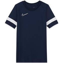 Nike Older Kid's Dri-Fit Academy Football Top - Obsidian/White (CW6103-451)