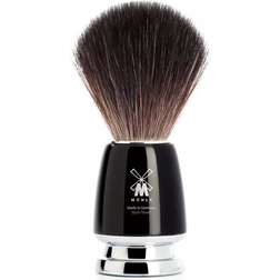 Mühle RYTMO Blaireau de rasage Fibre noire résine précieuse
