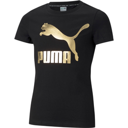 Puma Classics Logo T-Shirt Youth - Black