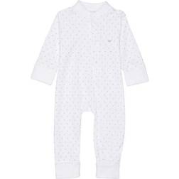 Livly Saturday Overall - White Silver Dots (11448A01100)