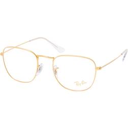 Ray-Ban FRANK Monture Or Verres Incolore polarisé 51-20