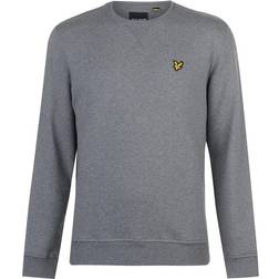 Lyle & Scott Crew Neck Mid Grey Marl Sweatshirt