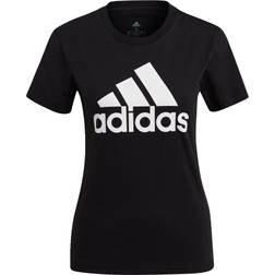 Adidas Essentials Regular T-Shirt - Black/White Female