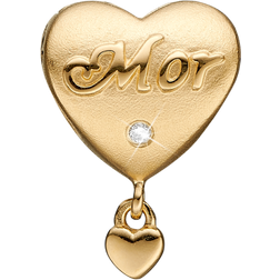 Christina Jewelry Min Mor Charm - Gold/Topaz