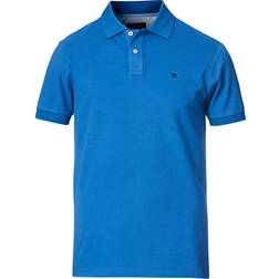 Hackett London Slim Fit Logo Polo Shirt - Marine