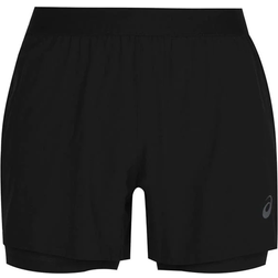 Asics Road 2-in-1 5" Short Men - Performance Black