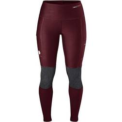 Fjällräven Abisko Trekking Tights Women - Dark Garnet