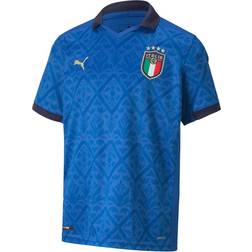 Puma maglia gara calcio italia 20/22 junior azzurro italia