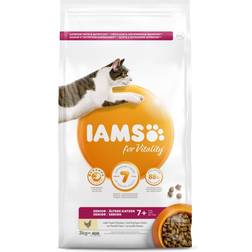 IAMS Senior Cat Food with Fresh Chicken 3kg