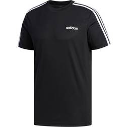 Adidas Designed 2 Move 3-Stripes T-shirt Men - Black/White