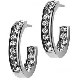 Edblad Andorra Mini Earrings - Silver/Transparent