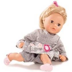 Götz Cozy Aquini with Gray Dress Doll 33cm