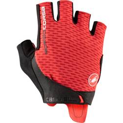 Castelli Guantes Pro V Rosso Corsa rojo negro - Red