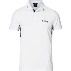 HUGO BOSS Paultech 1 Polo Shirt - White