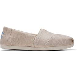 Toms Alpargata Metallic Woven W - Natural Metallic