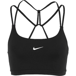 NIKE Dri-Fit Indy Non-Padded Sports Bra - Black/White