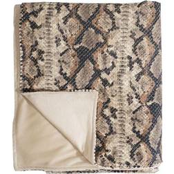 Svanefors Snake Filt Brun (160x130cm)