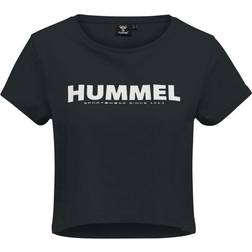 Hummel Hmllegacy Cropped T-shirt - Noir