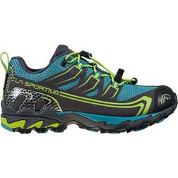 La Sportiva Kid's Falkon Low GTX - Topaz/Lime Green