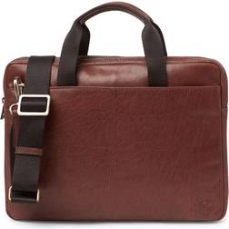 Saddler James Computer Bag - Brown