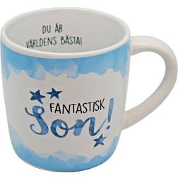 Joker Du är Världens Bästa! Fantastisk Son Mugg 30cl