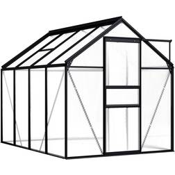 vidaXL 48210 4.75 m² Aluminum Polycarbonate