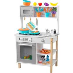 Kidkraft All Time Wooden Play Kitchen with Accessories