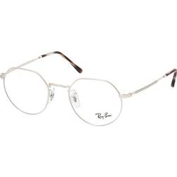 Ray-Ban JACK Monture Argent brillant Verres Incolore polarisé 49-20