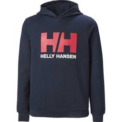 Helly Hansen Jr Logo Hoodie - Navy (41707-597)