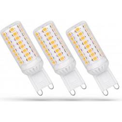 5.8cm LED Lamps 4W G9 3-pack